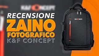Il mio nuovo zaino fotografico da viaggio! - K&F Concept Professionale [Recensione ]