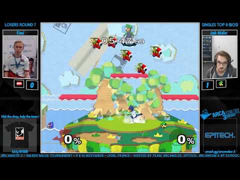 ▼ARCAMELEE 3 - LOSERS ROUND 7 - TKA Timi (Falco) VS Jah Ridin' (Luigi)
