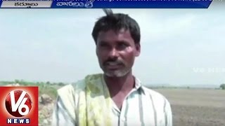 Farmers in concern with lack of Rains | Follows Strange Consuetudes | Kurnool | V6 News (22-08-2015)