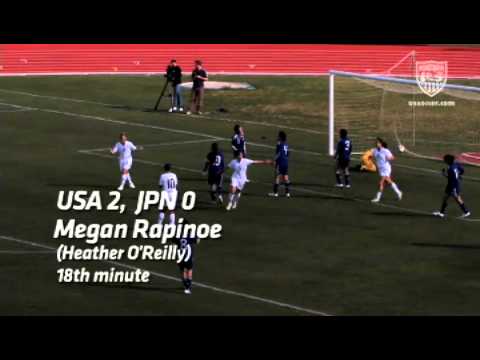 March 2, 2011: WNT vs. JPN - Rapinoe Goal