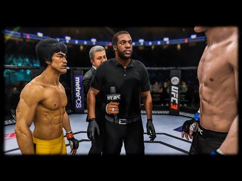 Bruce Lee vs. Alexander Volkov (EA Sports UFC 3) - CPU vs. CPU