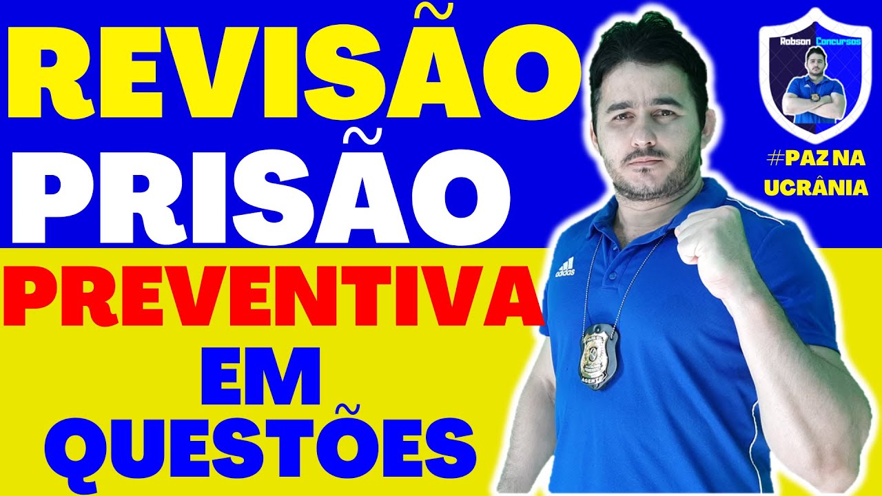 REVISÃO DA PRISÃO PREVENTIVA + PACOTE ANTI CRIME EM QUESTÕES ESQUEMATIZADAS E ESTRATÉGICAS.