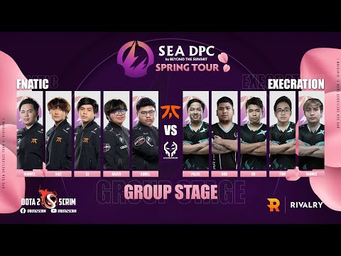 Fnatic vs Execration - DPC SEA 2021/22 Tour 2: Division I - Group Stage - B03