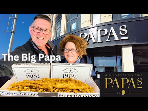 THE BIG PAPA Fish & Chips From Blackpool