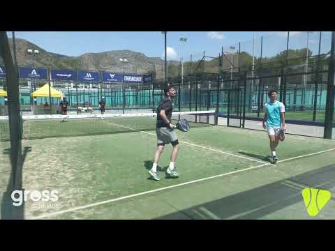 Simón Vázquez y Caye Rocafort contra Rubén Cuevas y Bruno López. FIP Torremolinos 2023