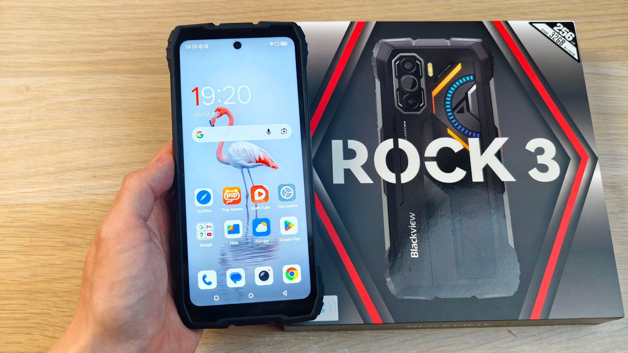 BLACKVIEW ROCK 3 - ДОСТУПНЫЙ ТЕЛЕФОН С ТЕПЛОВИЗОРОМ!