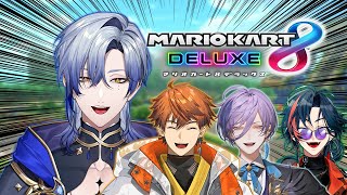 【マリカ8DX】出社はできなかったけど走り抜ける！ with.3SKM【北見遊征/榊ネス/魁星/ミラン・ケストレル/にじさんじ】