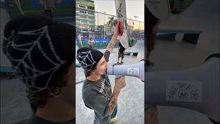 Desafio valendo skate mais rápido da história 🤣 obrigado Wood Light! #skate #viral #shorts #desafio