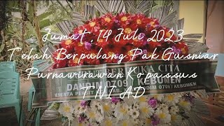 Download lagu Pemakaman Militer Purnawirawan KOPASSUS TNI AD Gusniar || Jumat, 14 Juli 2023 mp3