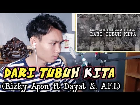 KARYA ACEH LUAR BIASA!!! RIZKY APON FEAT DAYAT & A.F.L - DARI TUBUH KITA (REACTION) || KERENNN