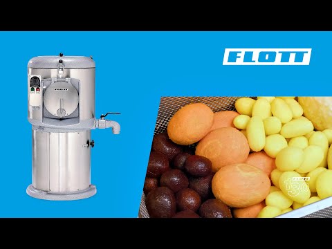 FLOTT Schälmaschine | Kartoffeln | Süßkartoffeln | rote Beete | Sellerie