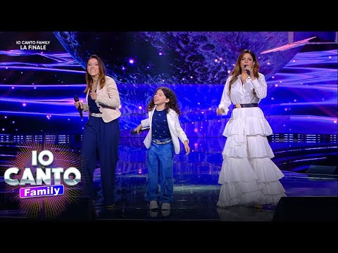 Io Canto Family - Carlotta, mamma Erika e Mietta in "E la luna bussò"