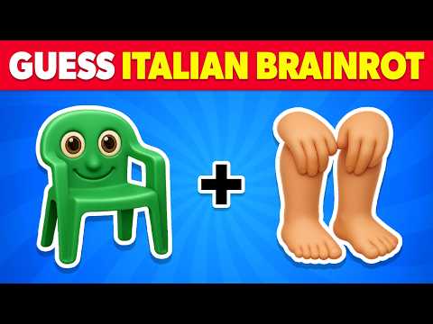 Guess the Italian Brainrot by Emojis 🧠😎🦈 Animal Brainrot Emoji Quiz