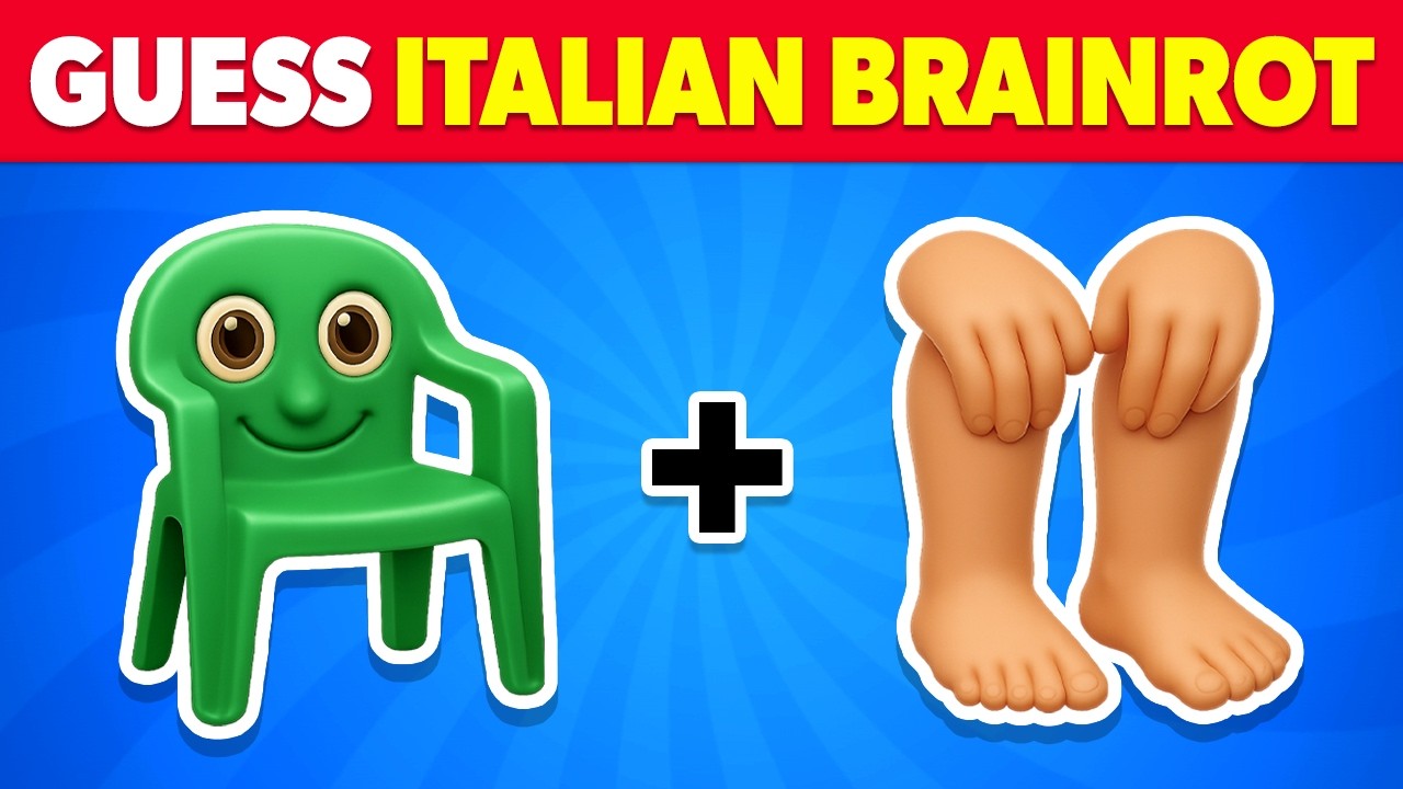 Guess the Italian Brainrot by Emojis 🧠😎🦈 Animal Brainrot Emoji Quiz