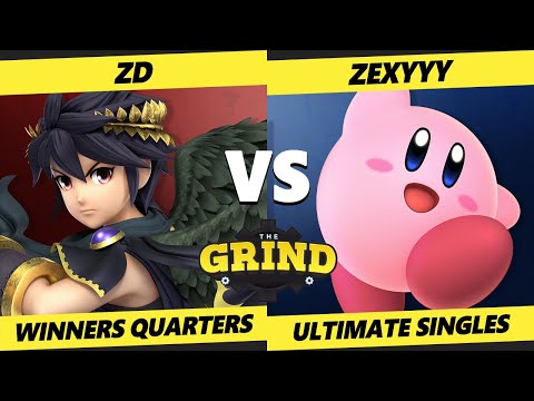 The Grind 193 Winners Quarters - ZD (Dark Pit) Vs. Zexyyy (Kirby, Young Link) Smash Ultimate - SSBU