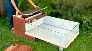 Transform living space with gorgeous table aquarium