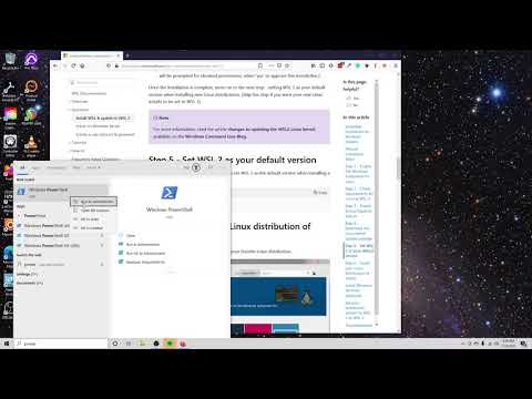 Installing WSL2