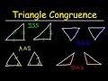 Triangle Congruence Theorems Two Column Proofs SSS SAS ASA AAS Postulates Geometry Problems