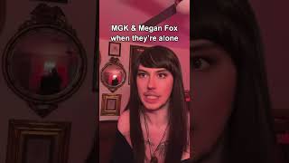 MGK and Megan Fox when they're alone #shorts