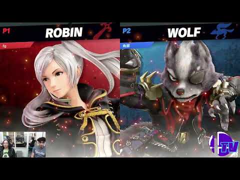 Shark Tank  # 55 Top 8 Losers Round1 - ShiNe (Wolf) Vs. FatGirlz (Robin) - SSBU Tournament
