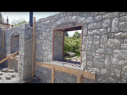 Amazing Stone House  Beautiful work