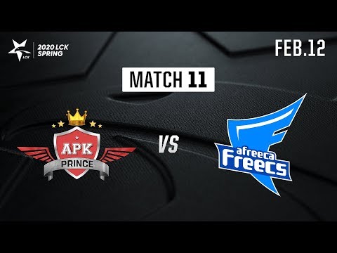 APK vs AF | Match11 H/L 02.12 | 2020 LCK Spring