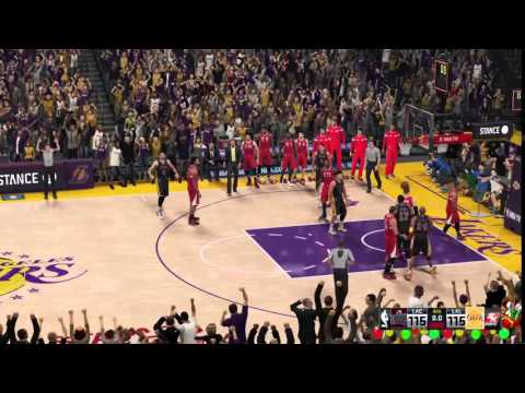 NBA 2K16 MyGM Kevin Love forces the OT