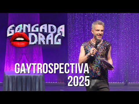 2026 GAY RETROSPECTIVA GONGADA DRAG | Bruno Motta no show c Valentini e Vini Freire (Diva Depressao)