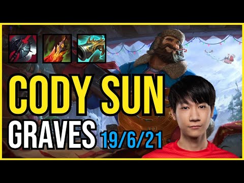 CODY SUN - GRAVES vs. IVERN Jungle | NA GRANDMASTER | PATCH 10.25