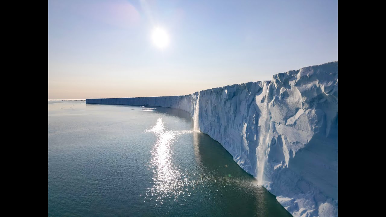 Le Svalbard vu du ciel