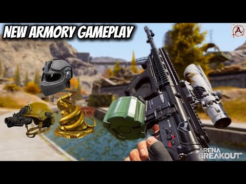 Playing H4 With M995s in Armory | Arena Breakout S9