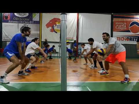 Allenamento serie D maschile #volleyclubleoni