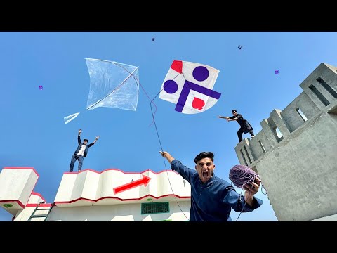 Big Plasticbag Kite Make With Catch Pakistani Kite After Lahore Basant 