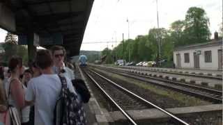 preview picture of video '2012 Euro Travel #09 - Czech Republic #03 - Train ride from Karlštejn to Prague'