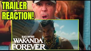 BLACK PANTHER 2: Wakanda Forever Trailer 2 REACTION! (2022)