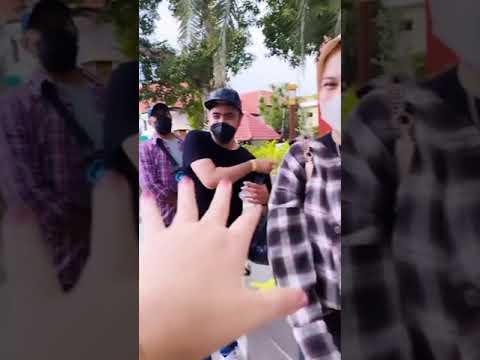 Selfi jalan jalan di tempat bermain bertemu Reza da