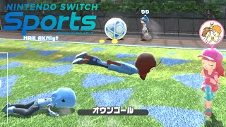 誰も理解できない試合が繰り広げられた【Nintendo Switch Sports】