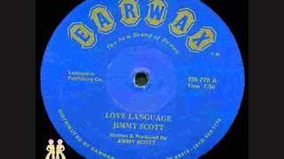 Jimmy Scott - Love Language