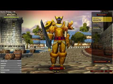 🔥TBC PREPATCH: Arms Warrior PvP (AV Grind Session)🔥- World of Warcraft Classic