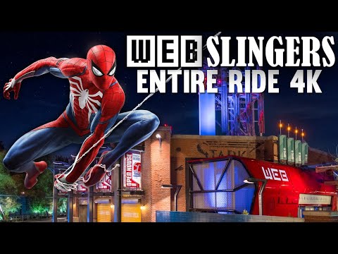 Web Slingers - ENTIRE 3D RIDE POV 4K