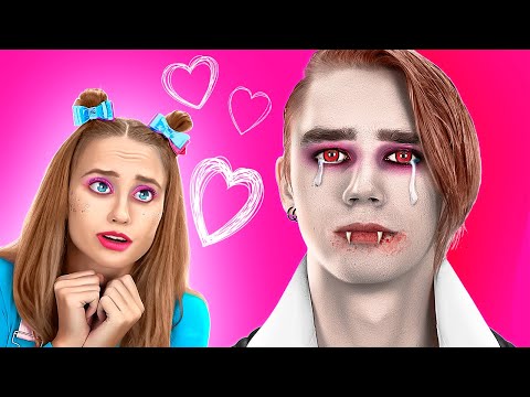 VERLIEBT in einen VAMPIR! Mein SCHWARM will mich umbringen! Lustige Geschichte von La La Emoji