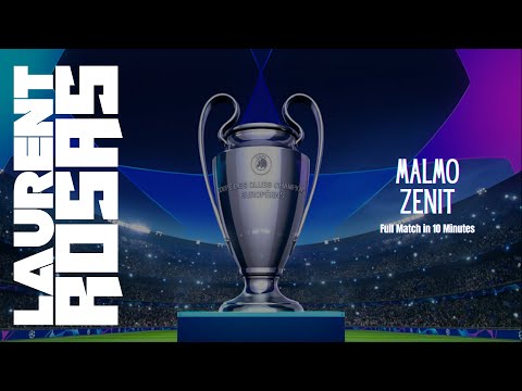 Malmö 1 - 1 Zenit l UCL l Week 5 l Full Match in 10 Minutes