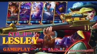 LESLEY GAMEPLAY🔥 MVP🔥 Lesley Best Build 2023🔥#mobilelegends #jgg #trending #viral