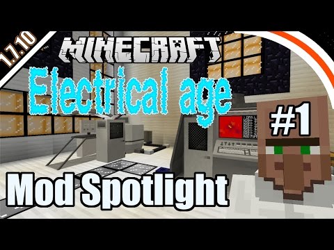 Electrical Age mod | Mod spotlight | Part 1 - Basics