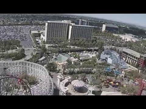 Video: Epic Drone Flight Over Disneyland California Adventure — Disney California Adventure in Anaheim, California