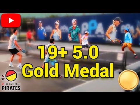PPA Orlando Pickleball 5.0 19+ Gold Medal Match