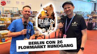 Rundgang über den weltgrößten Brettspielflohmarkt auf der Berlin Con 2026