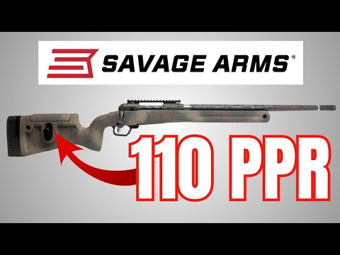 Savage 110 PPR - Primer viaje al campo de tiro