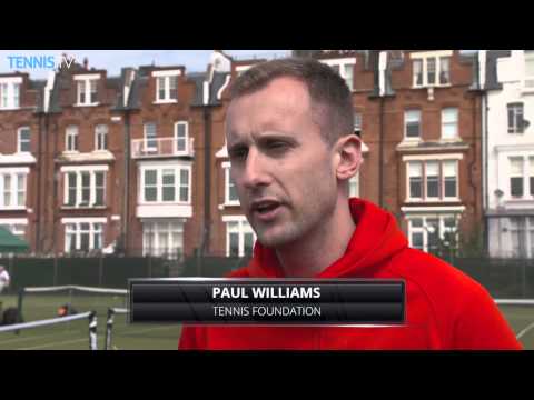 Nadal Joins School Coaching Session - London Queens Club 2015