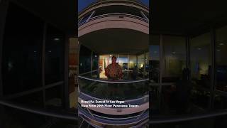 Download lagu Beautiful Panorama Towers sunset, from the 29th floor. #panoramatowers #lasvegas mp3